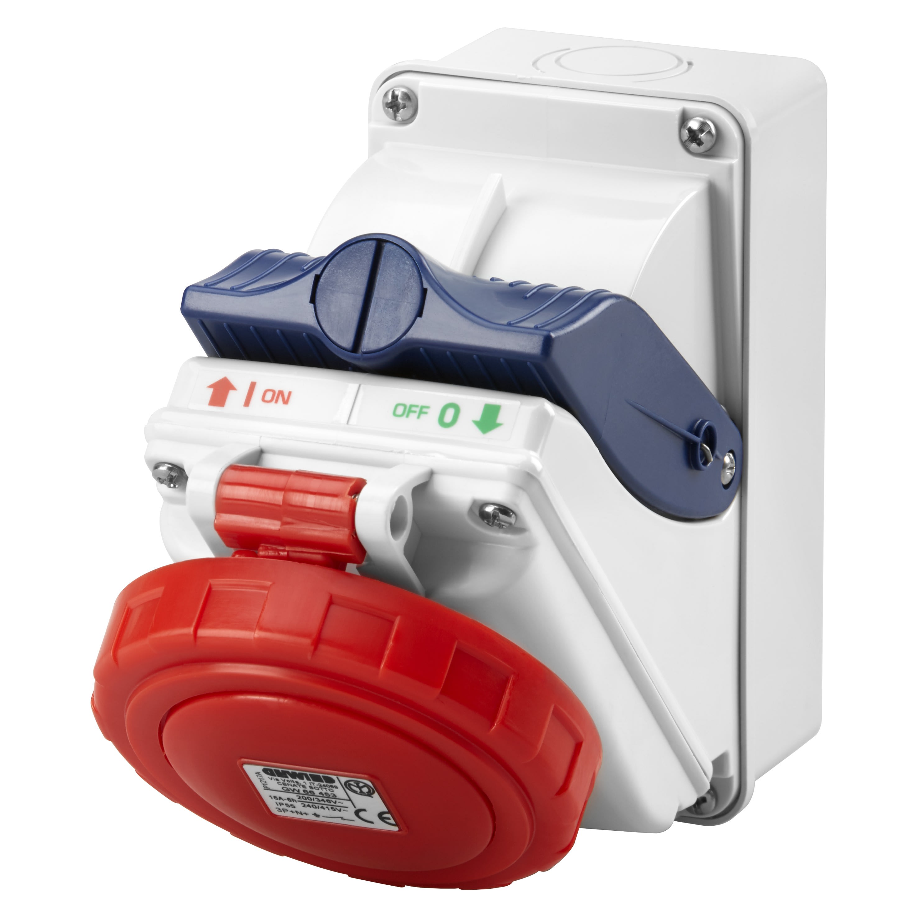 Gewiss - COMBIBLOC A.F.IP55 3P+N+T 32A 400V 6H