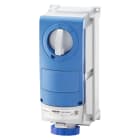 Gewiss - PRISE BL.IP66 A.F.2P+T 32A 230V 6H DIR