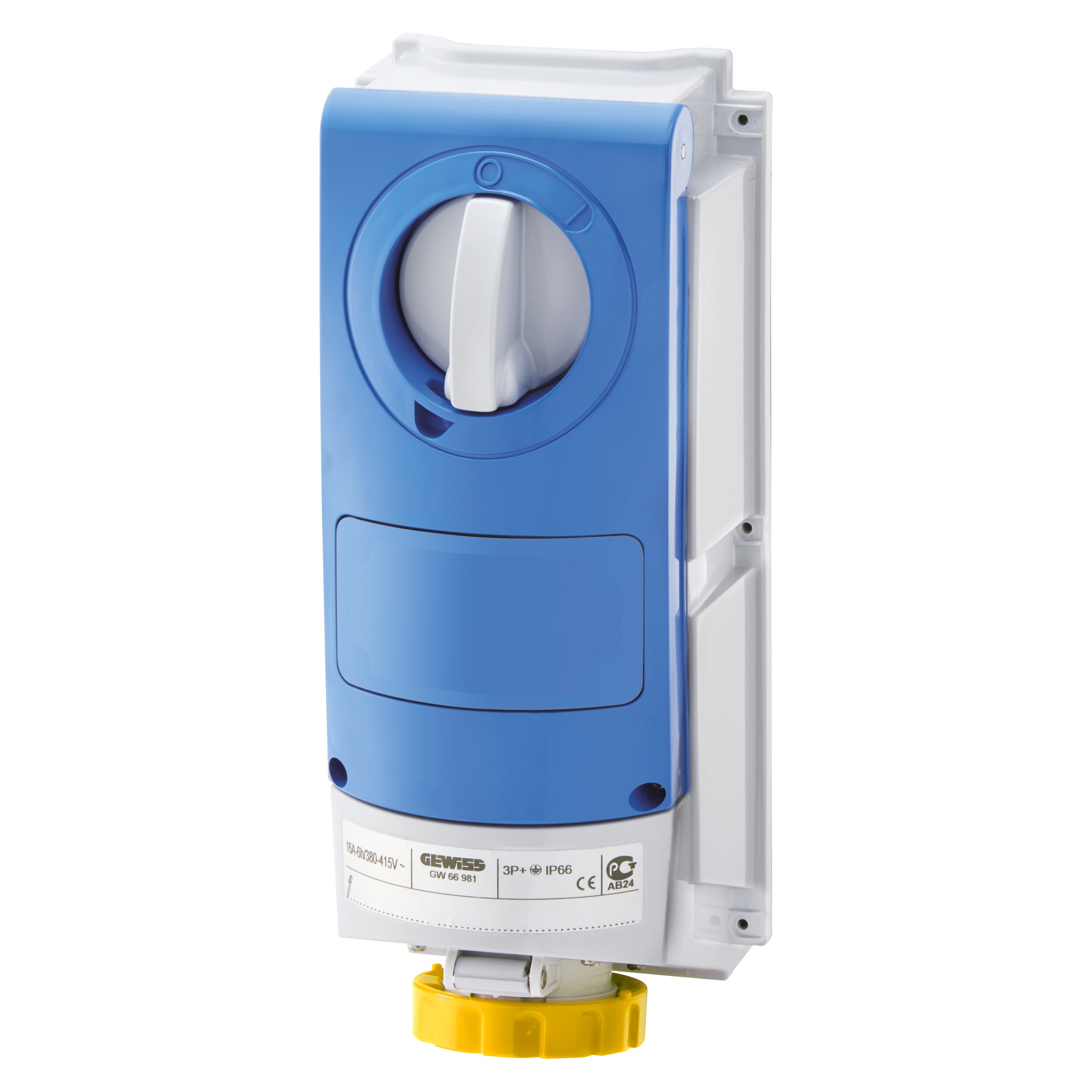 Gewiss - PRISE BL.IP66 S.F.3P+N+T 16A 110V 4H DIR