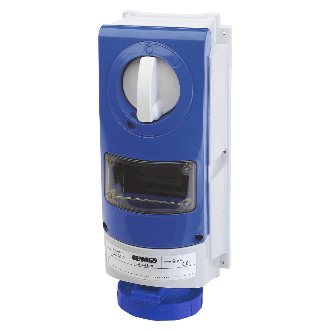 Gewiss - PRISE BL.IP66 S.F.3P+T 16A 230V 9H CBF