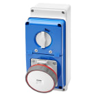 Gewiss - SOC.PR.VR.A.F.3P+N+T 63A400V6H CBF IP67