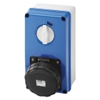 Gewiss - SOC.PR.VR.A.F.3P+N+T 63A 500V7H SBF IP67