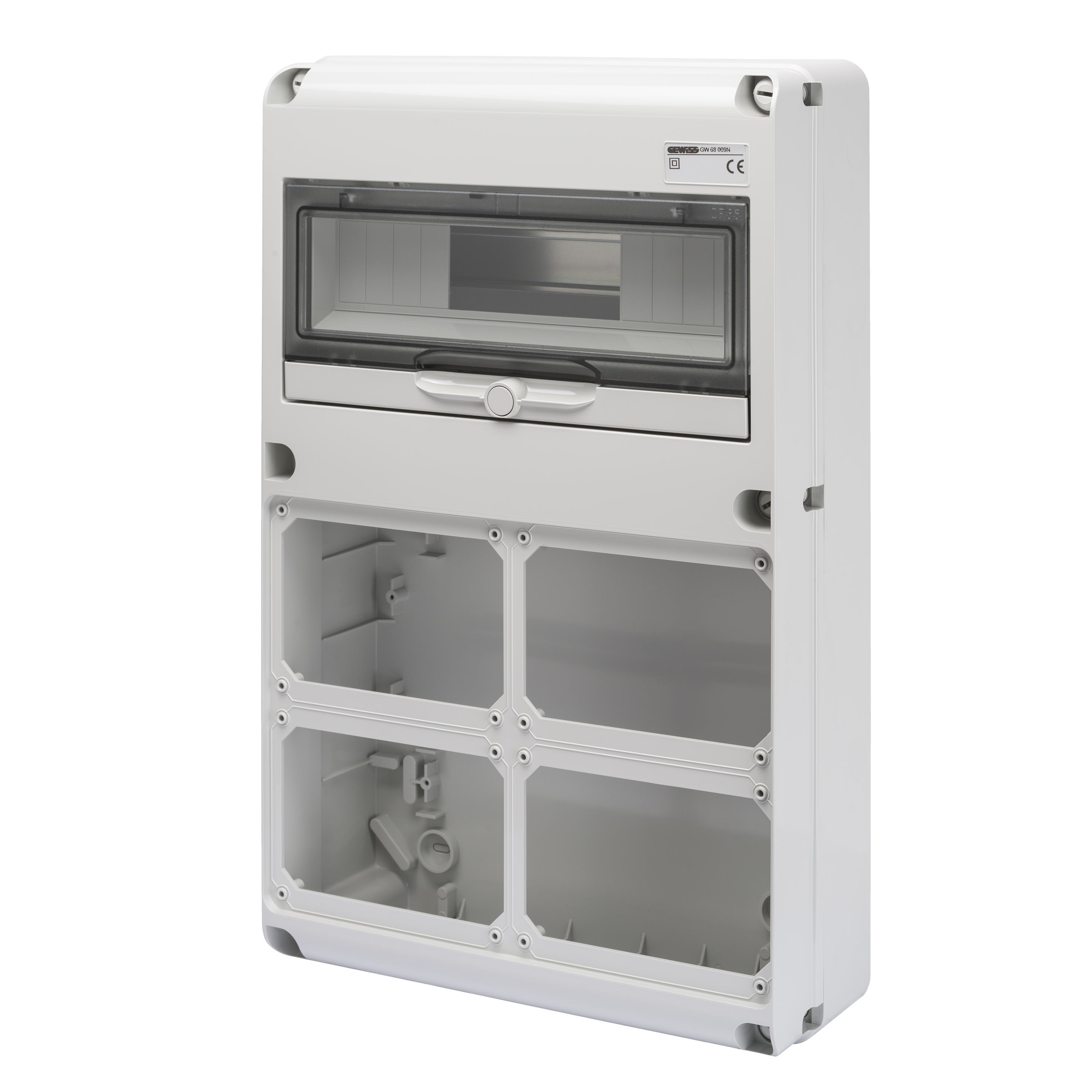 Gewiss - Q-DIN 14M 4 PR.VERR.HORIZONTAL SBF IP65