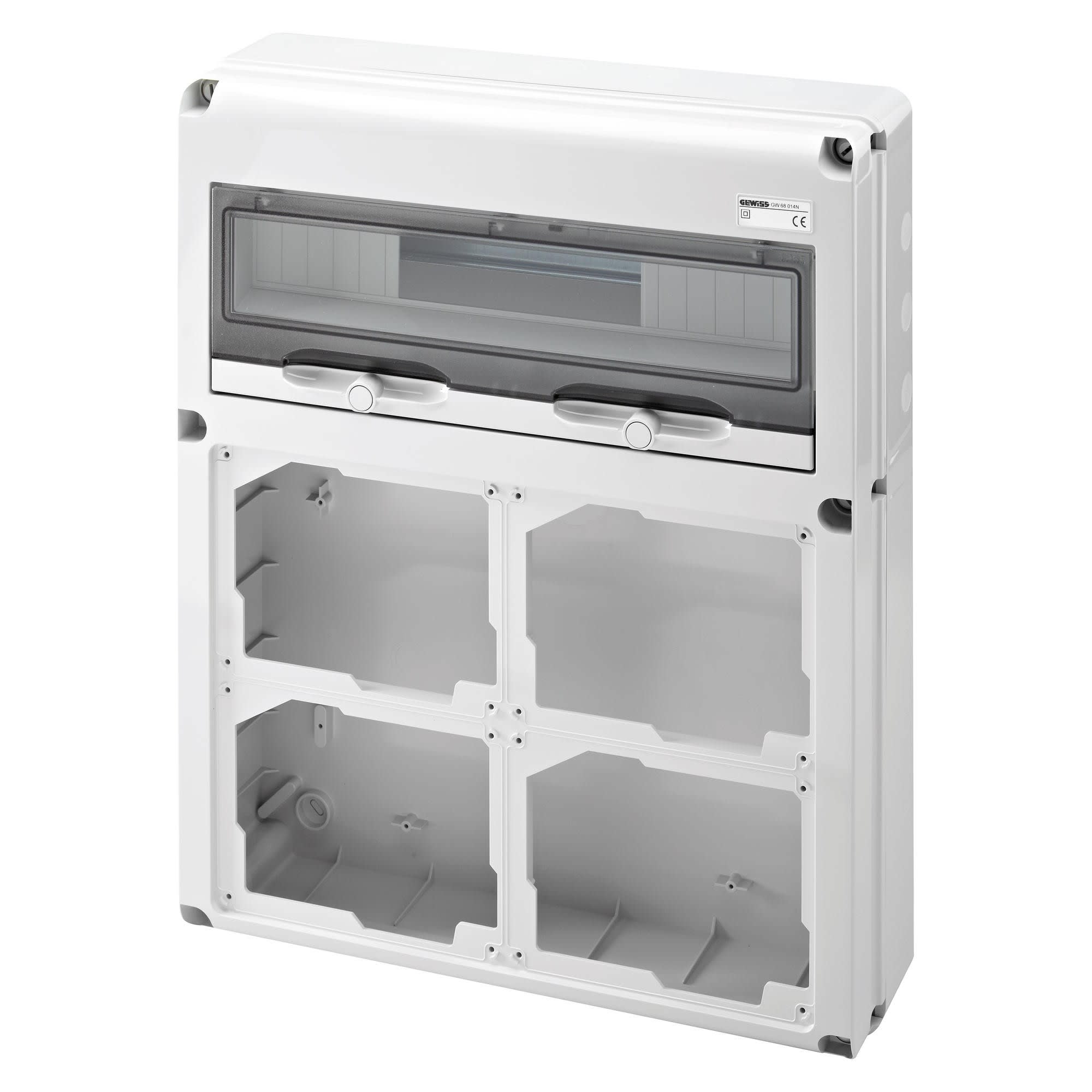 Gewiss - Q-DIN 20M 4 PR.VERR.HOR.CBF IP65