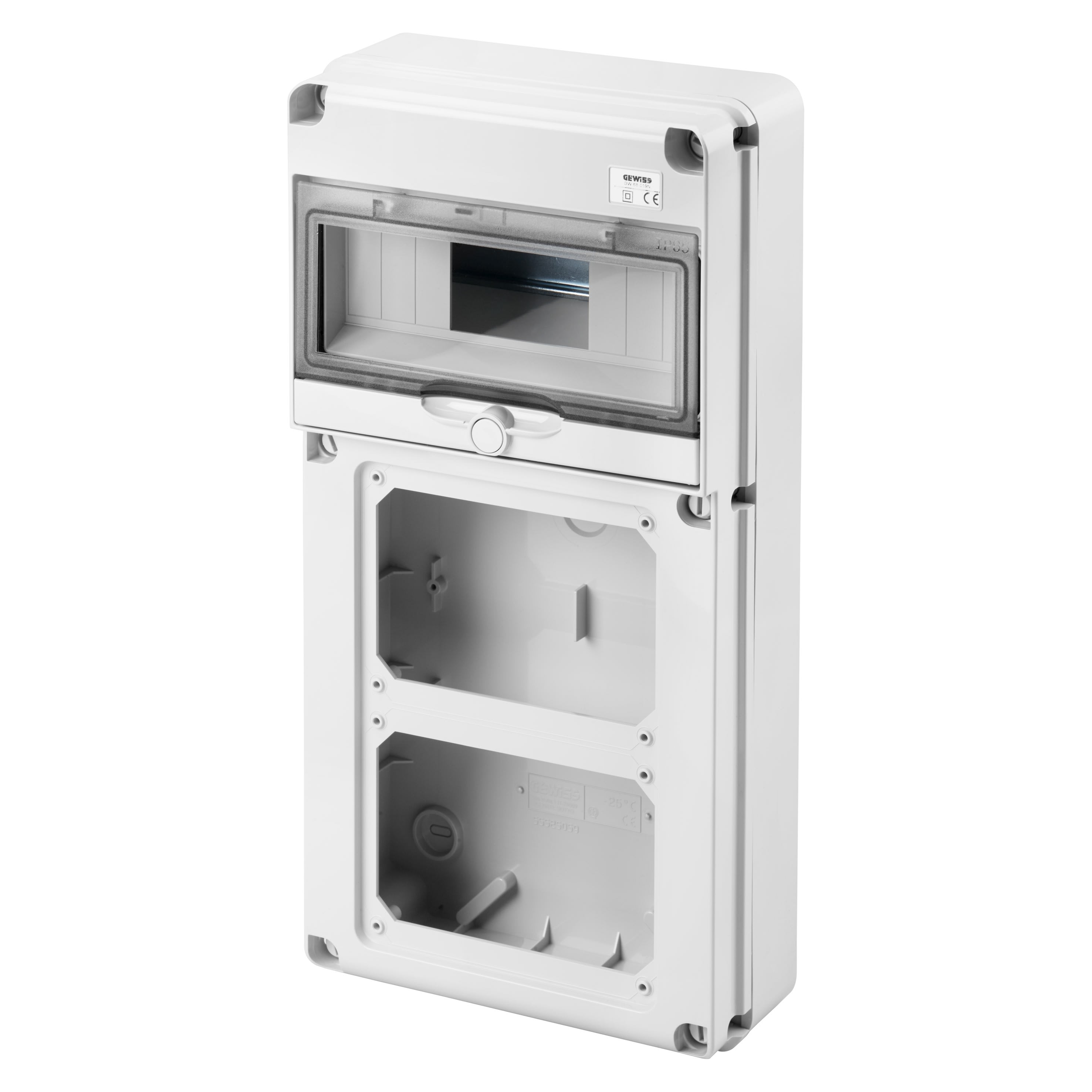 Gewiss - Q-DIN 10M 2 PR.VERR.HOR.SBF IP65