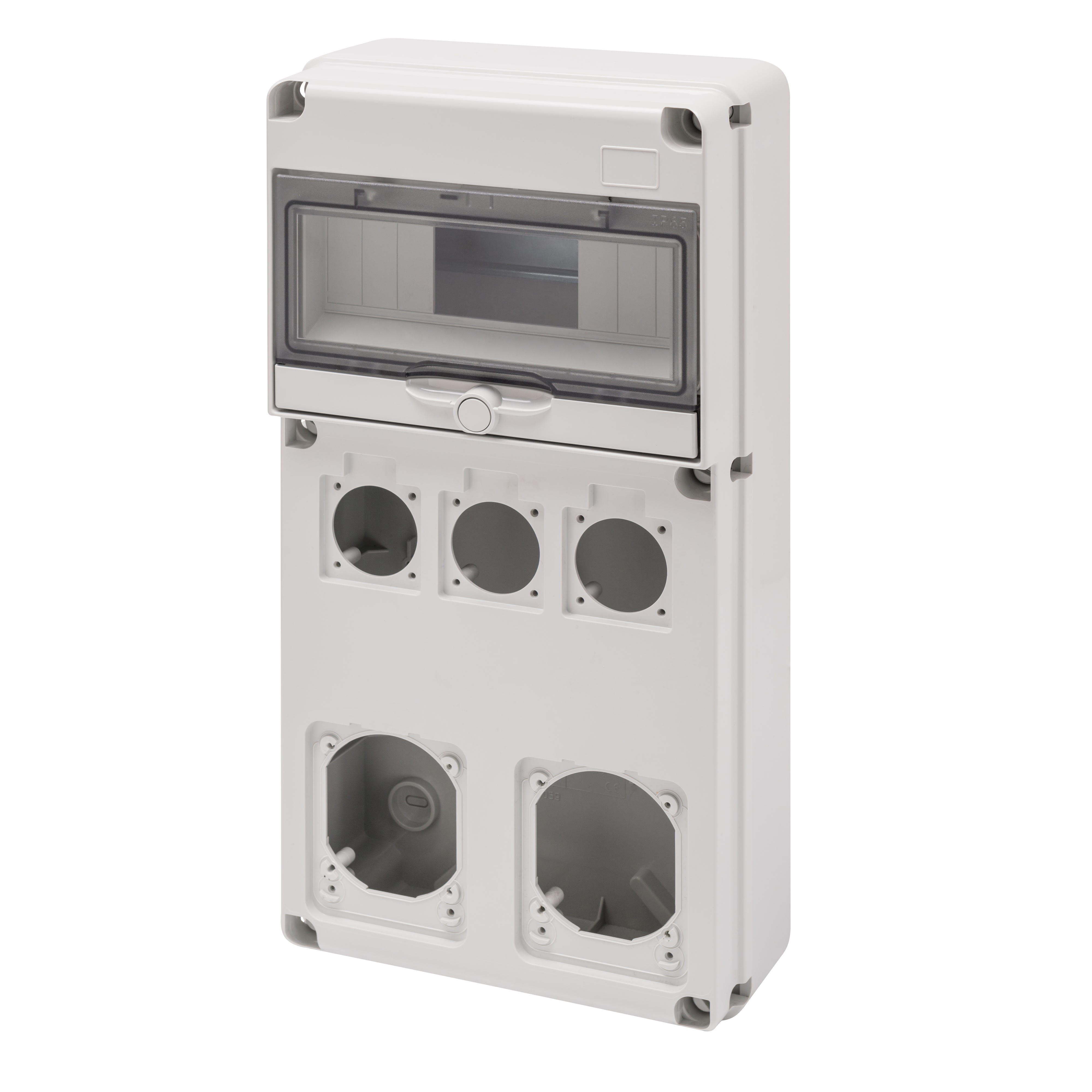 Gewiss - Q-DIN 10M 3 PR.50X50 + 2 PR.16/32A IP65