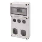 Gewiss - Q-DIN 10M 3 PR.50X50 + 2 PR.16/32A IP65