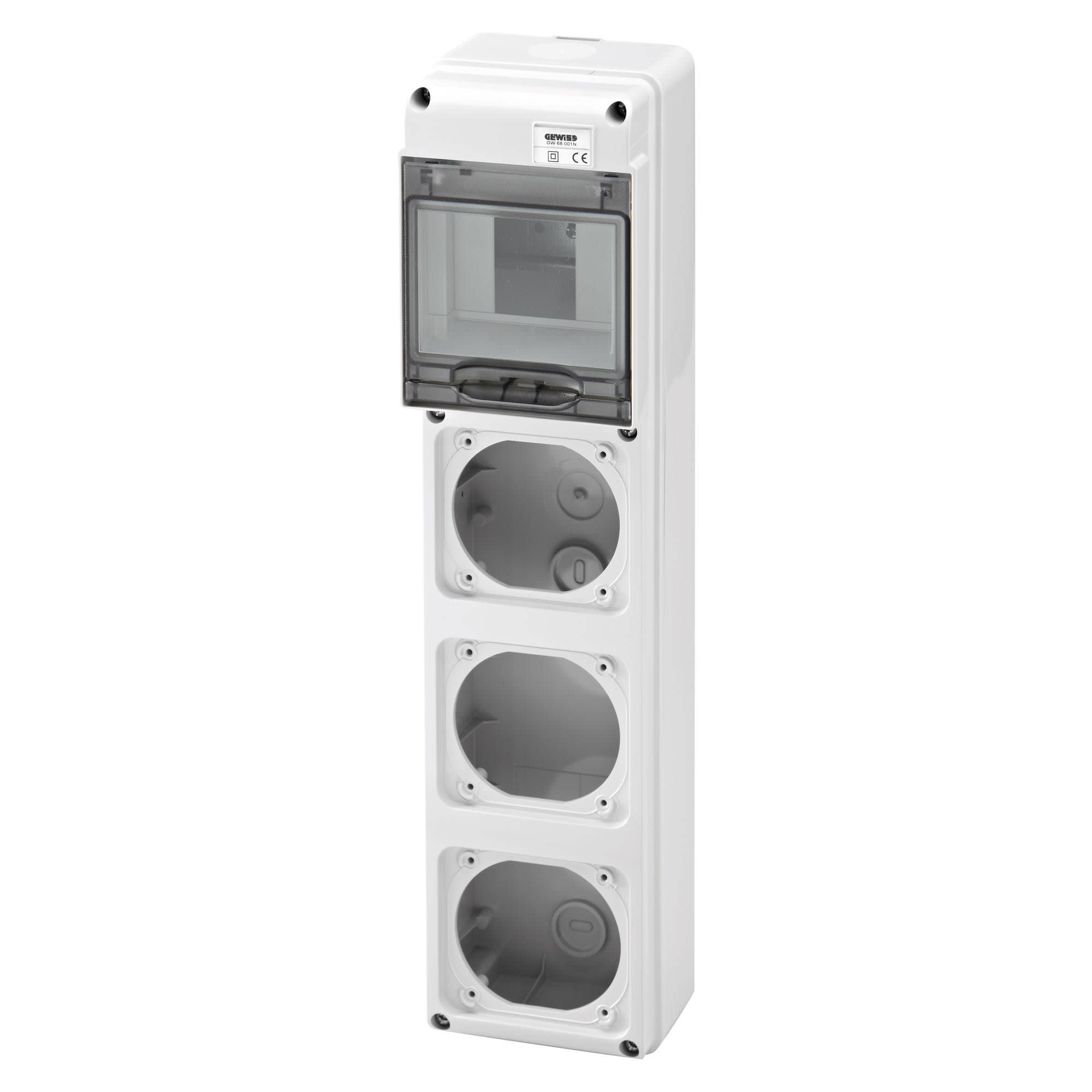 Gewiss - Q-DIN 5M 3 PR.16A PROT.ANTICHOC IP65