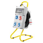 Gewiss - Q-DIN 10 ASC:4PR. PORTABLE IP44 - GW68401N