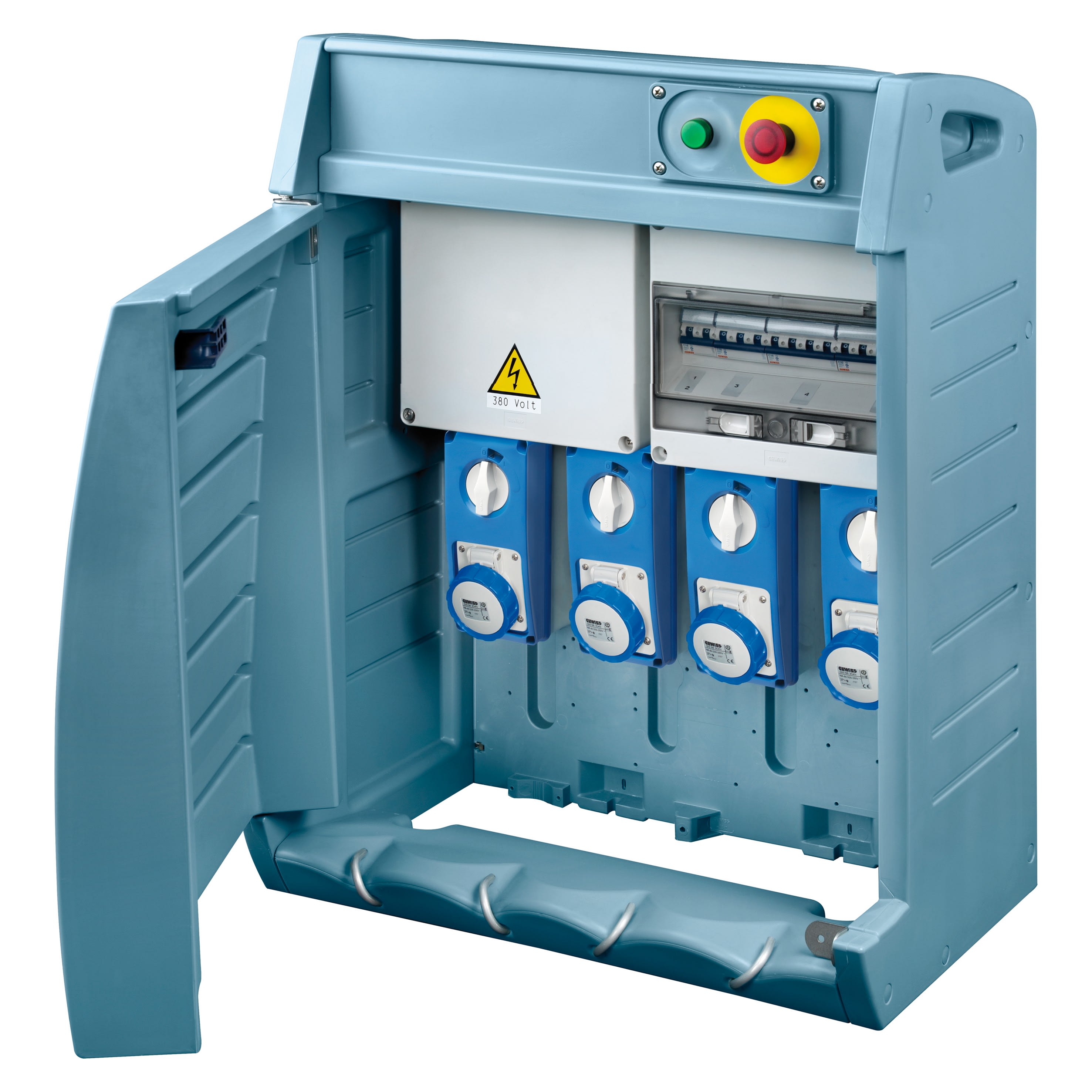 Gewiss - Q-BOX4 ASC MO3F 4 PR.SBF 17 KW EM - GW68565