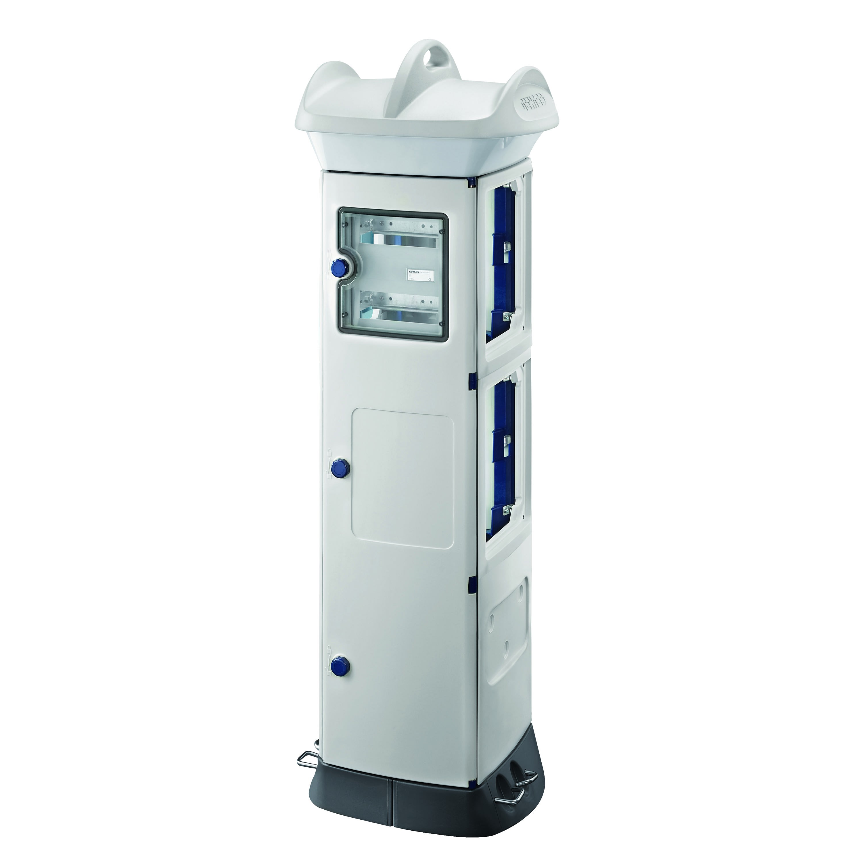 Gewiss - QMC63C 2+1M 2 PANNEAUX - BL