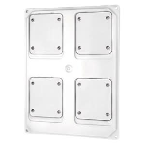 Gewiss - PANNEAU 4 CALOTTES 85x75 BL