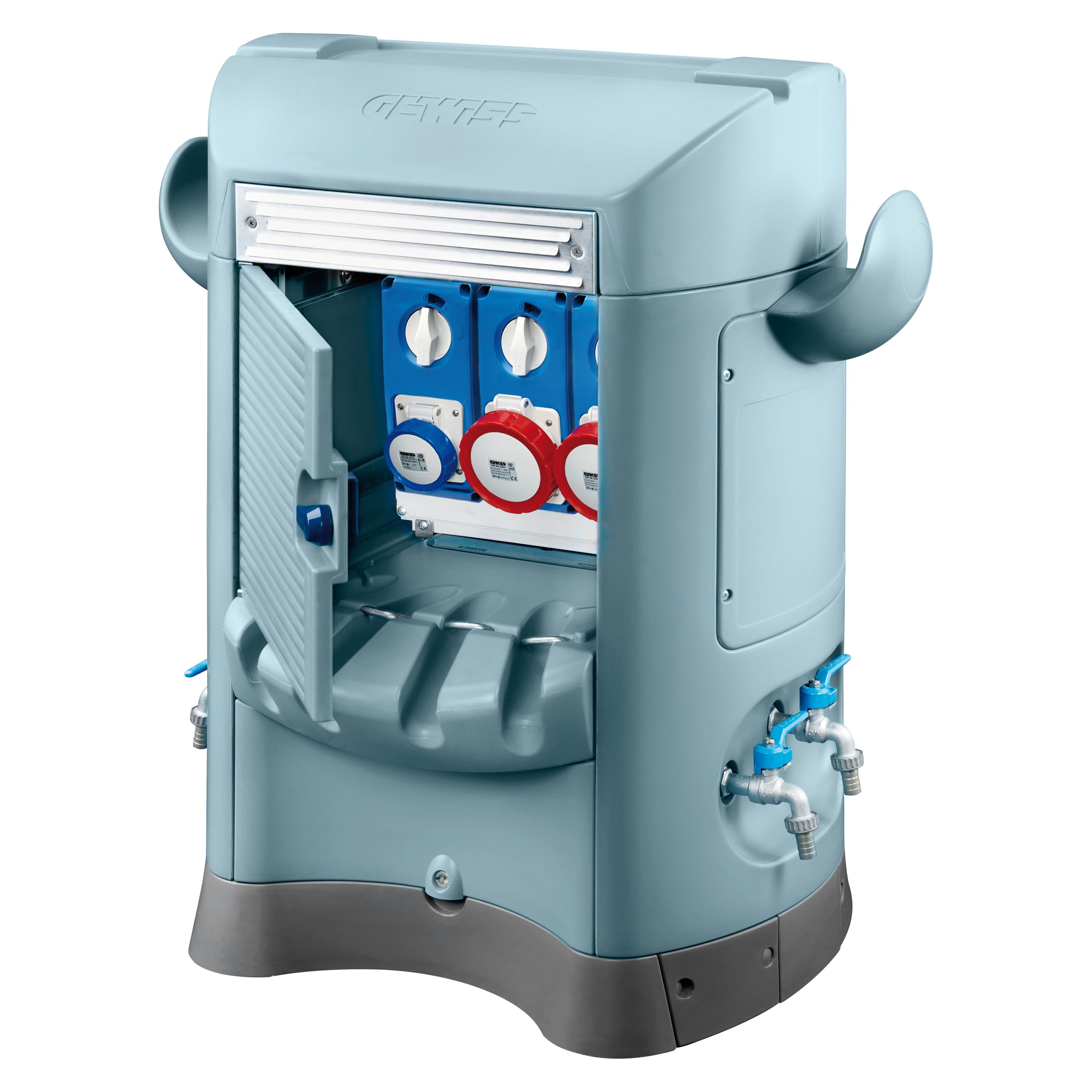 Gewiss - QMC125B 1 2P+T 16A 2 3P+N+T 32A IP55 BC. - GW68803A