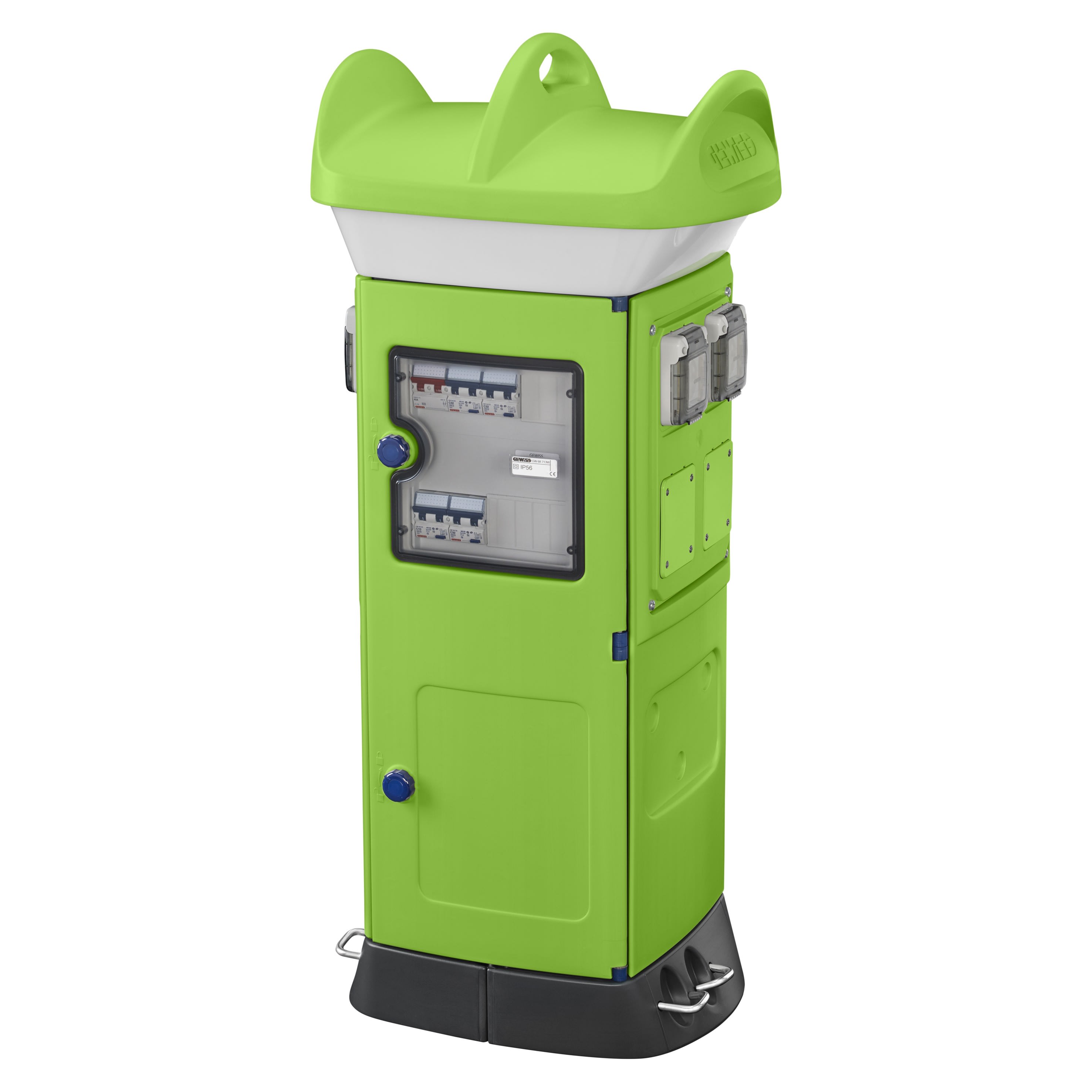 Gewiss - QMC63B 4 PR CIV. IP55 VERDE