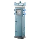 Gewiss - QMC63C 4 2P+T 16A 4+4 TV/RJ45 IP55 BL.C.