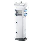 Gewiss - QMC63C 4 2P+T 16A / 4+4 TV/RJ45 IP55 BL.