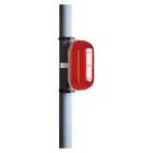 Gewiss - TARTA 60W E27 IP44 INCAND. ROUGE