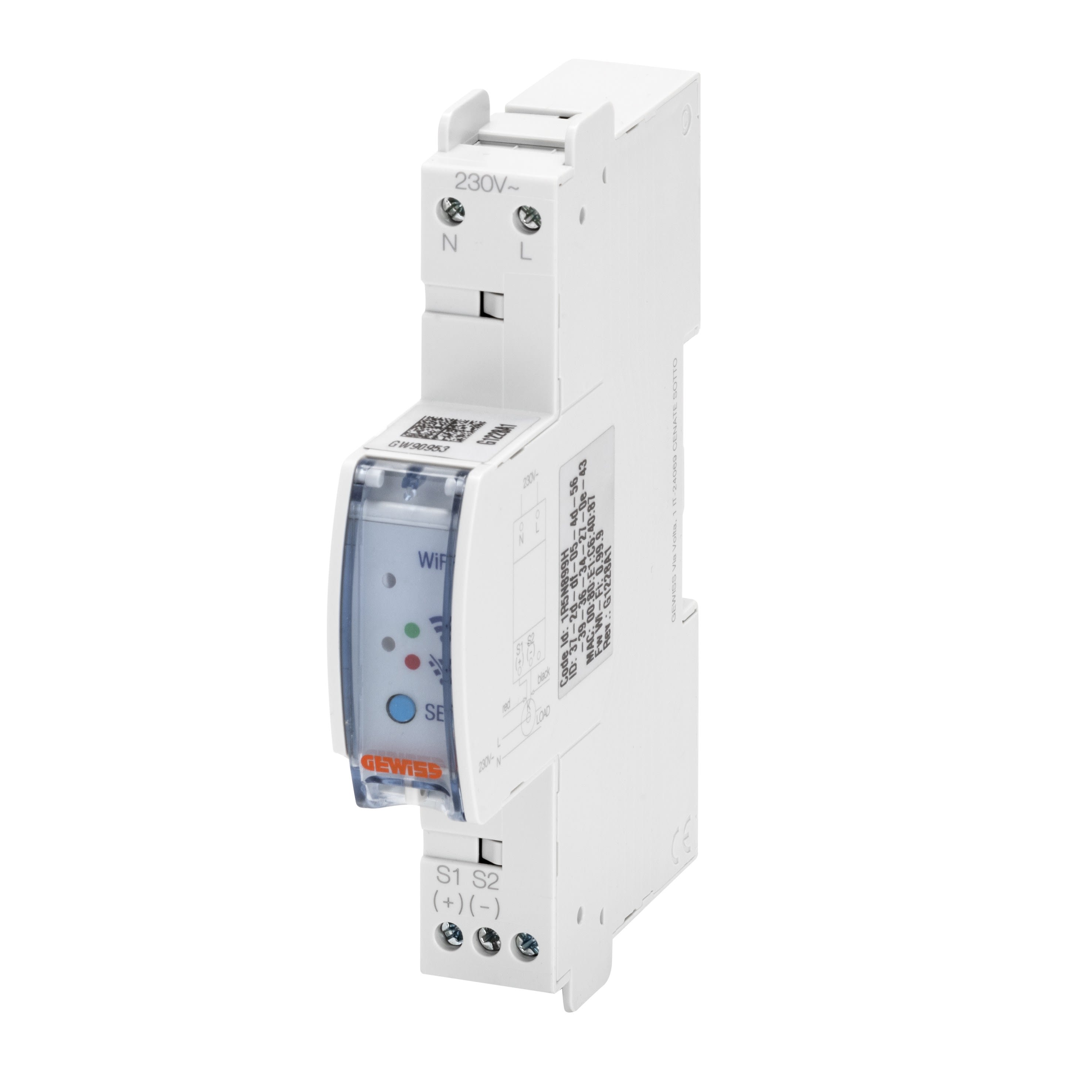 Gewiss - INTERFACE WIFI RESTART 2/4P 1M - GW90953 -