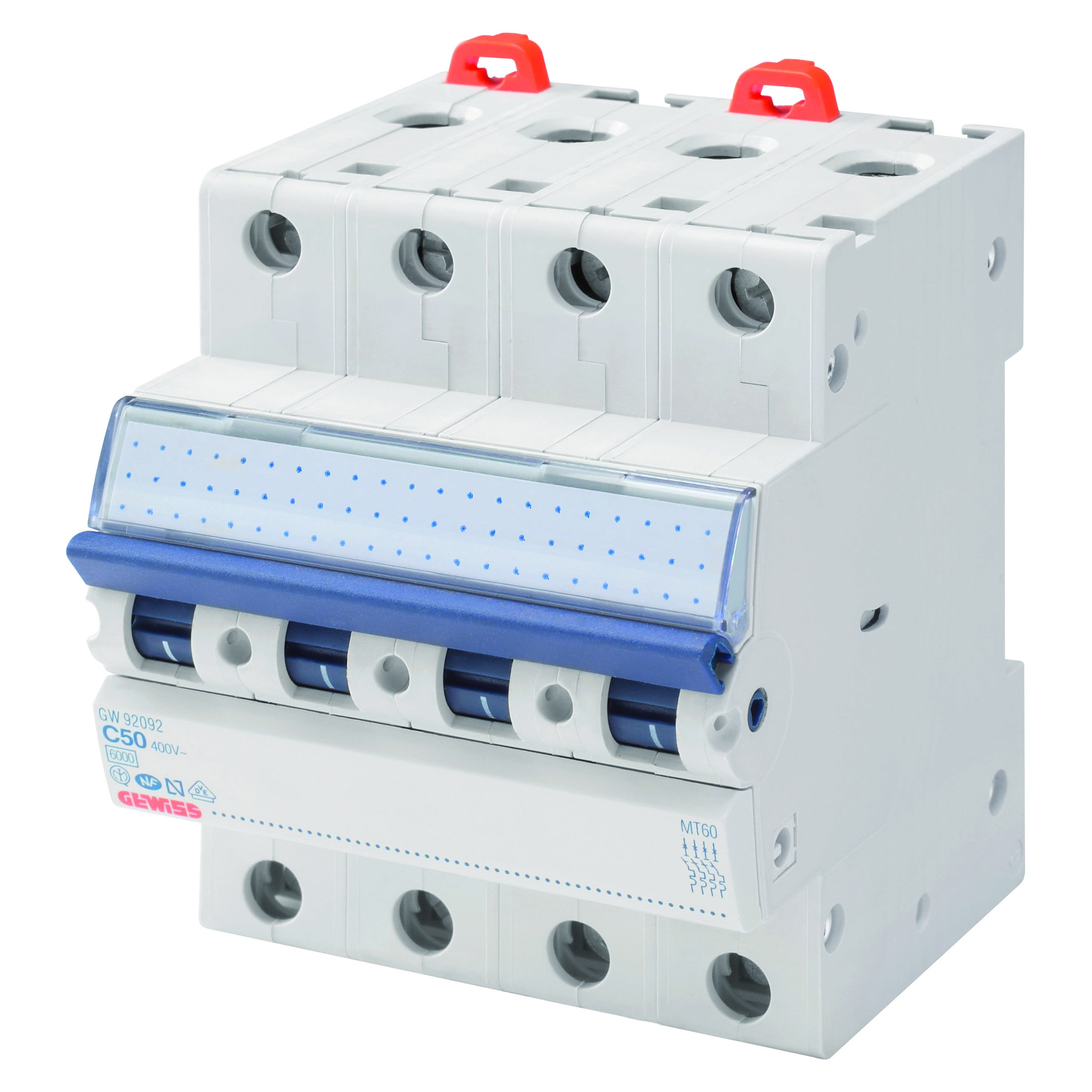 Gewiss - DISJONCTEUR MAGNETO-THER.4P B16 4,5KA 4M