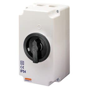 Gewiss - BOITIER SAILLIE AVEC COMMANDE ROT.