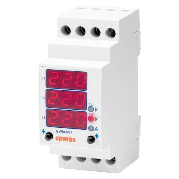 Gewiss - MULTIMETRE MESURE TENSION-COURANT - GW96897