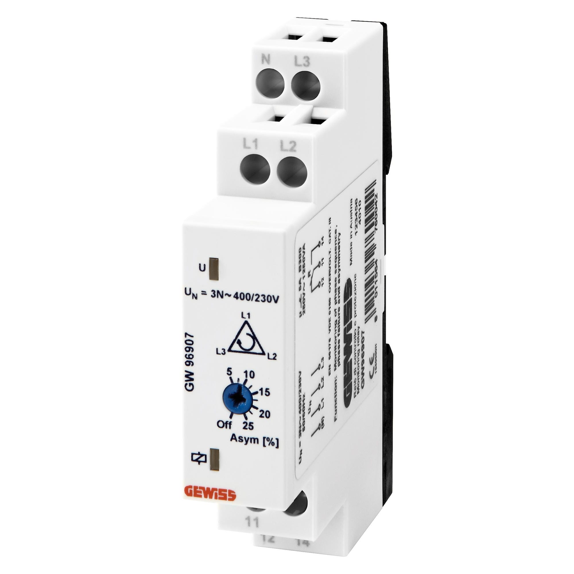 Gewiss - RELAIS CONTROLE DE PHASES - GW96907 -