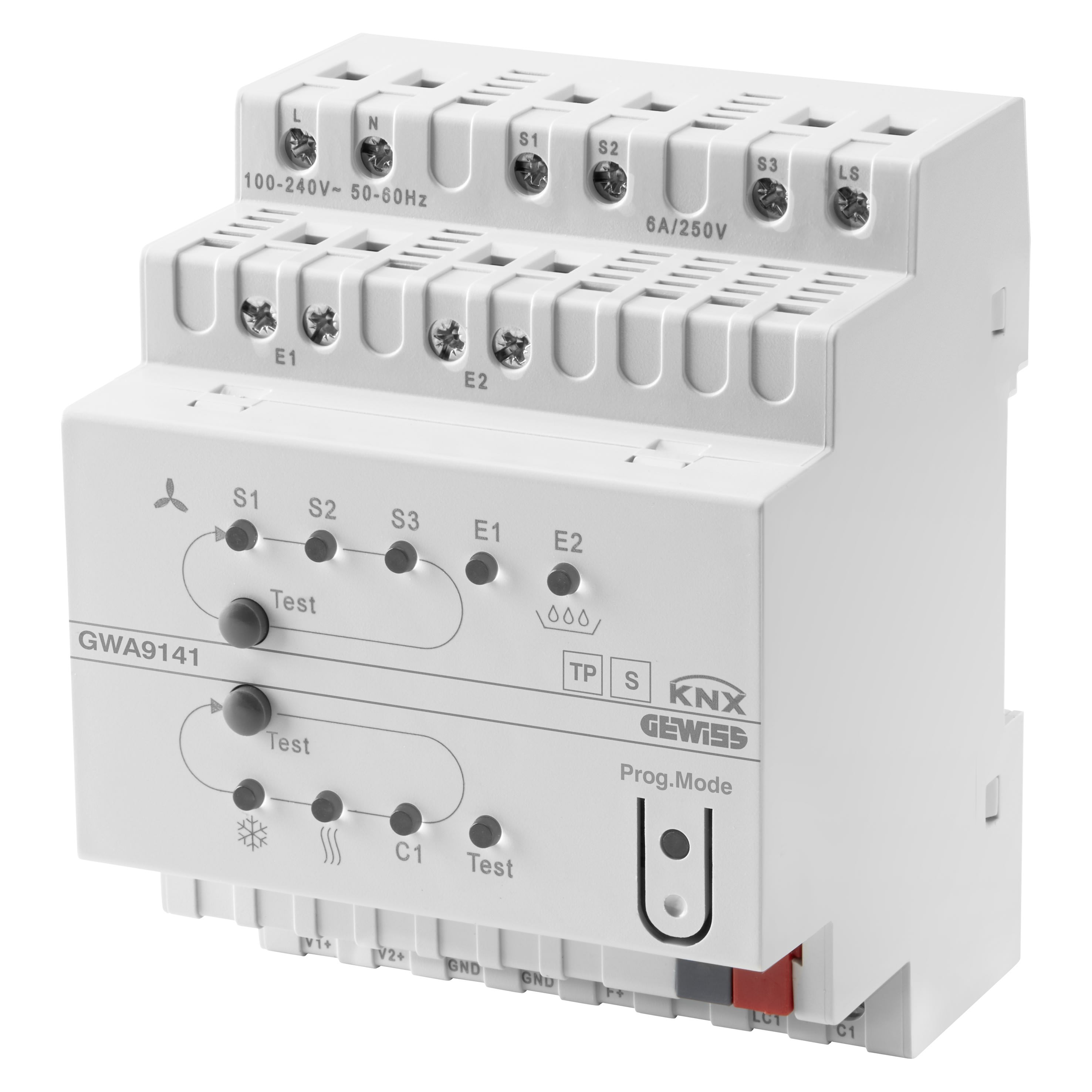 Gewiss - KNX FAN COIL ACTUATOR 0-10v - DIN RAIL