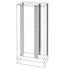 Gewiss - QDX 1600H PAVIM MONT POST 600+300x2000 - GWD3177