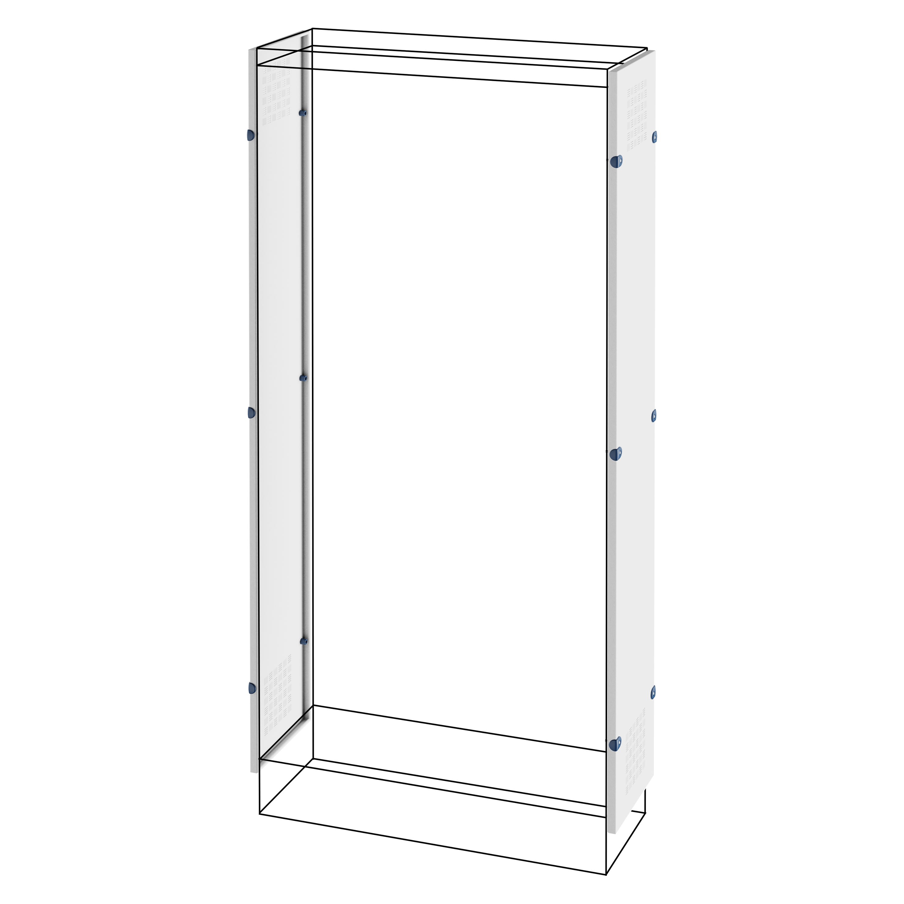 Gewiss - QDX 630H PAV PANNELLI LAT AERATI1600x400
