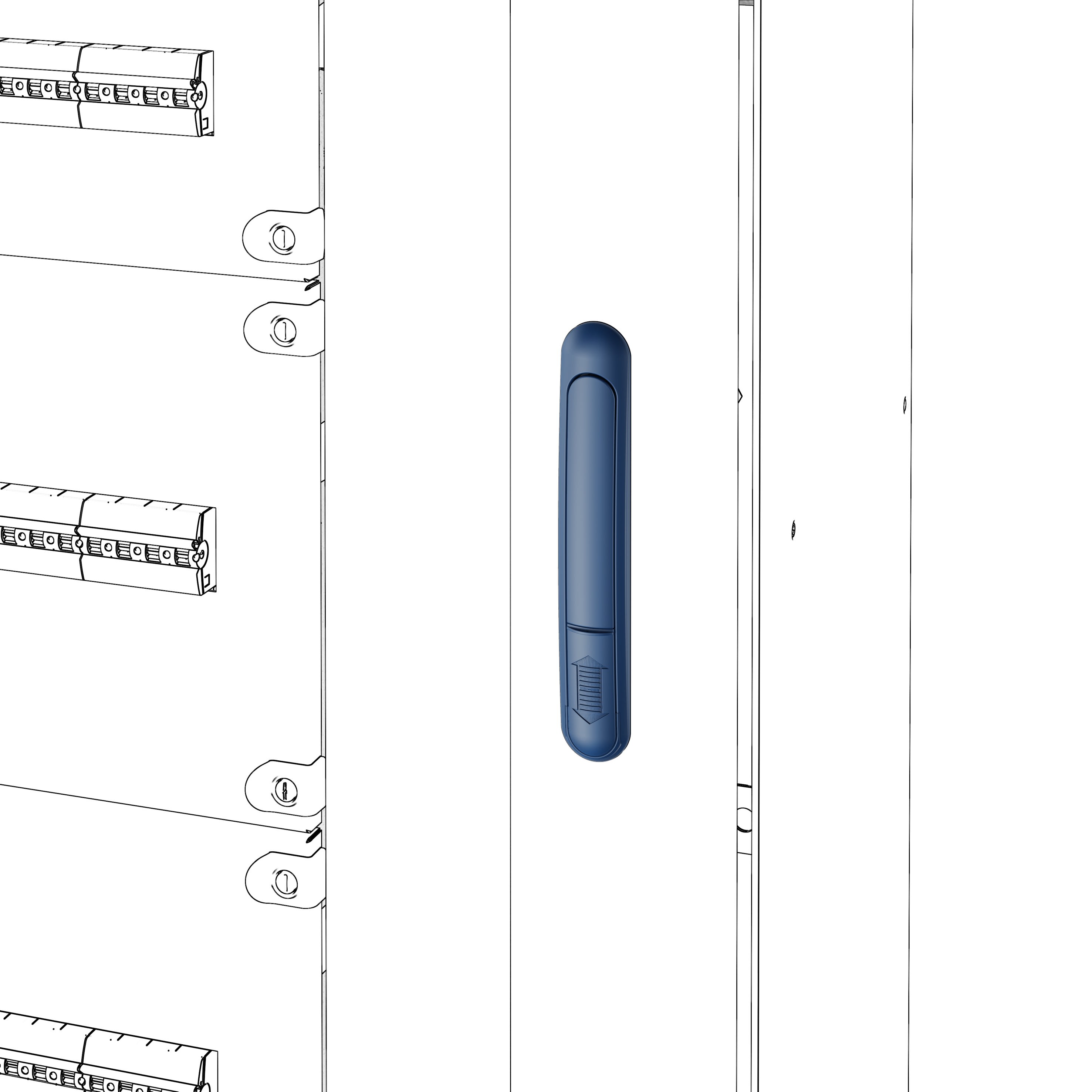 Gewiss - SERR CHIAVE PORTE QDX630L