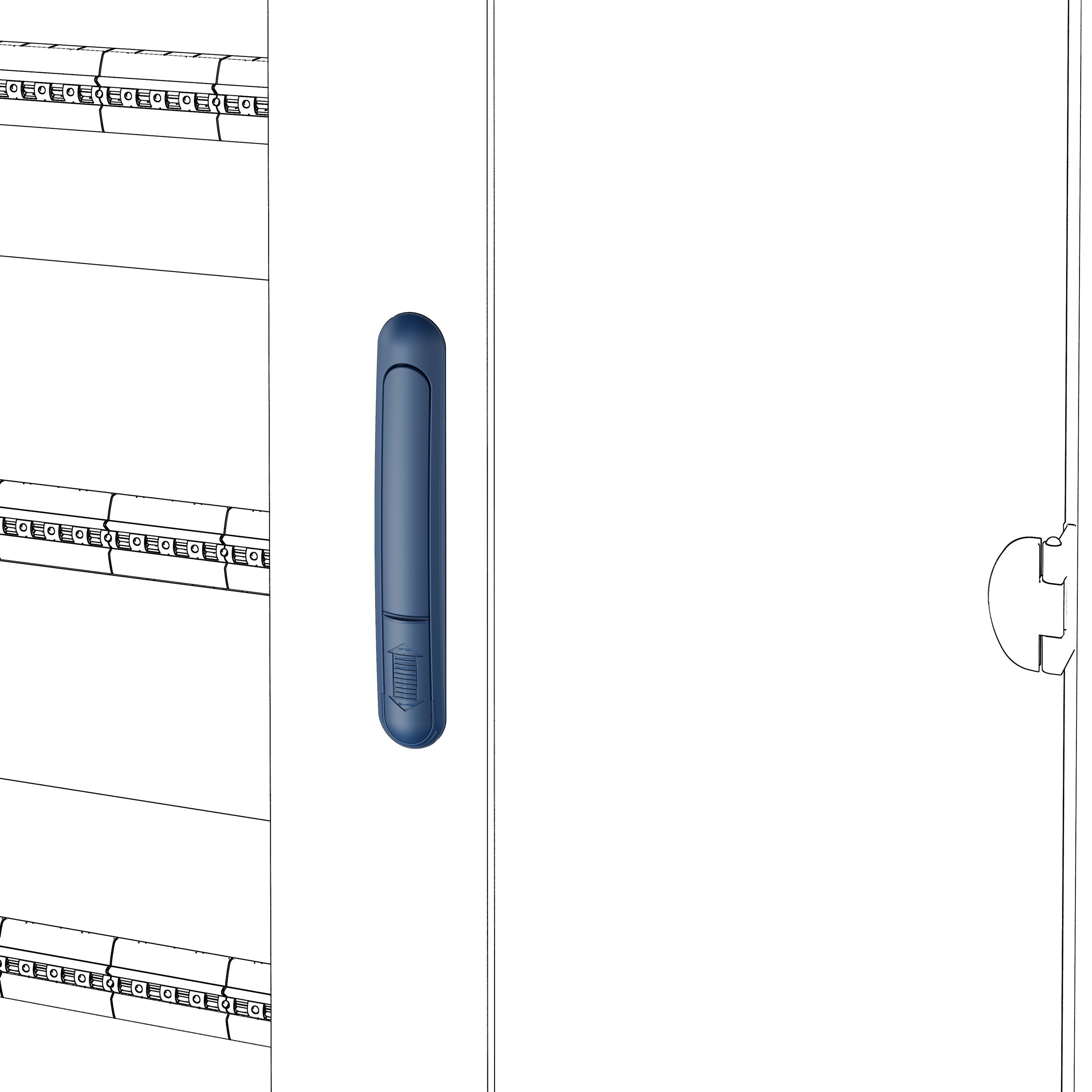 Gewiss - SERR CHIAVE PORTE PAV QDX630H/1600H