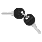 Gewiss - JEU 2 CLÉS CYLINDR. DE RECH. PORTE QDX - GWD3439