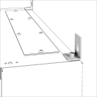 Gewiss - STAFFE FISSAGGIO QDX630H/L PAVIMENTO