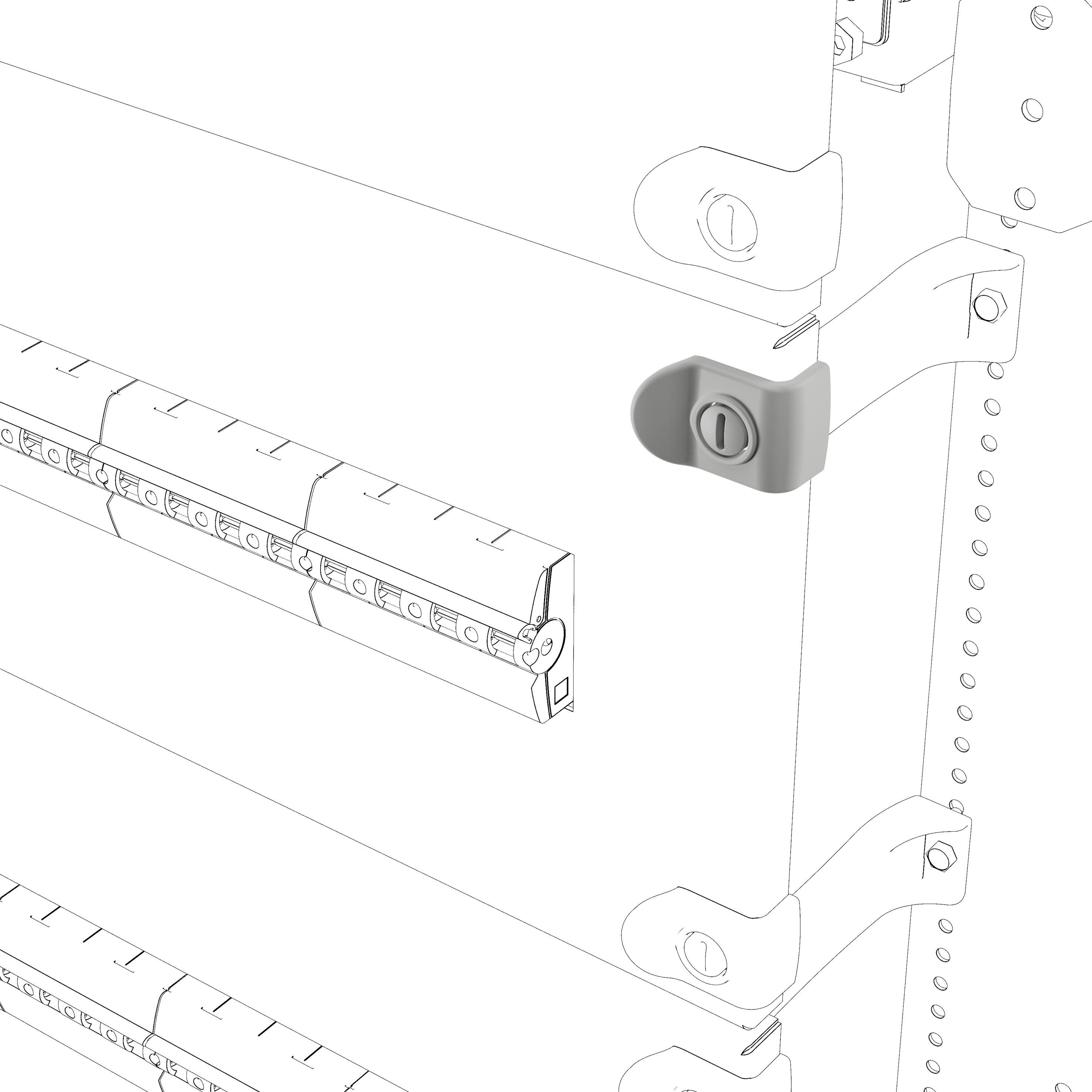 Gewiss - QDX KIT CERNIERE PER PANNELLI