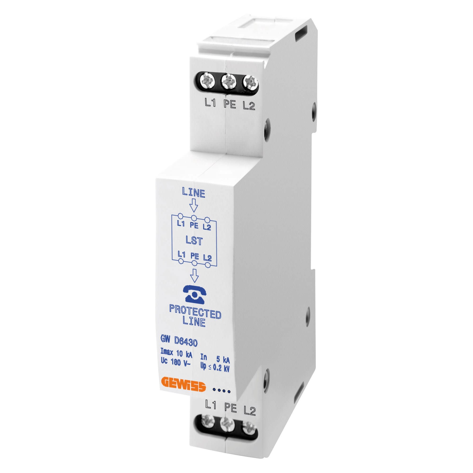Gewiss - LST - PARAF.POUR LIGNE TEL. ADSL/PSTN