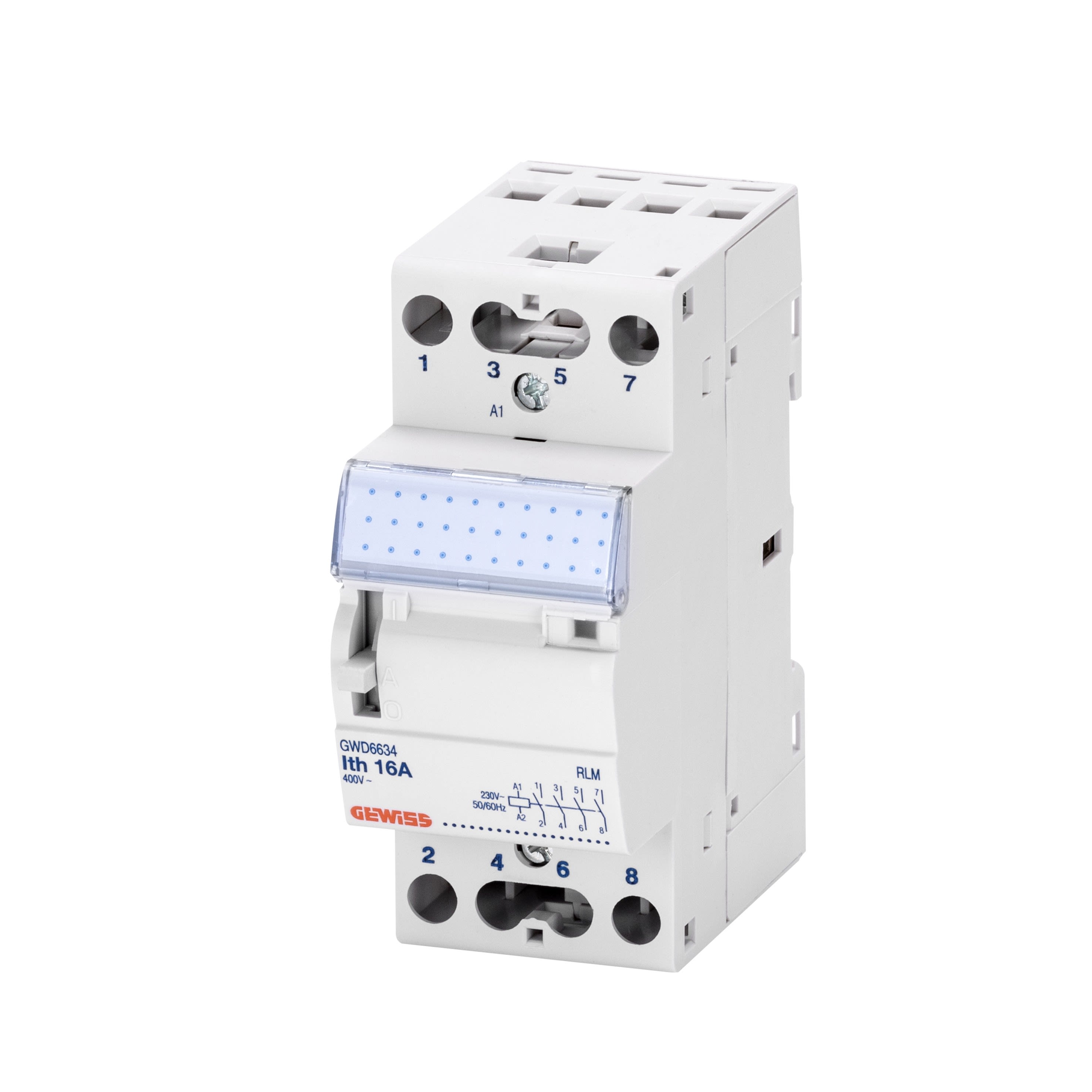 Gewiss - RELAIS MONOSTABLE 4NO 16A 230VAC 2M