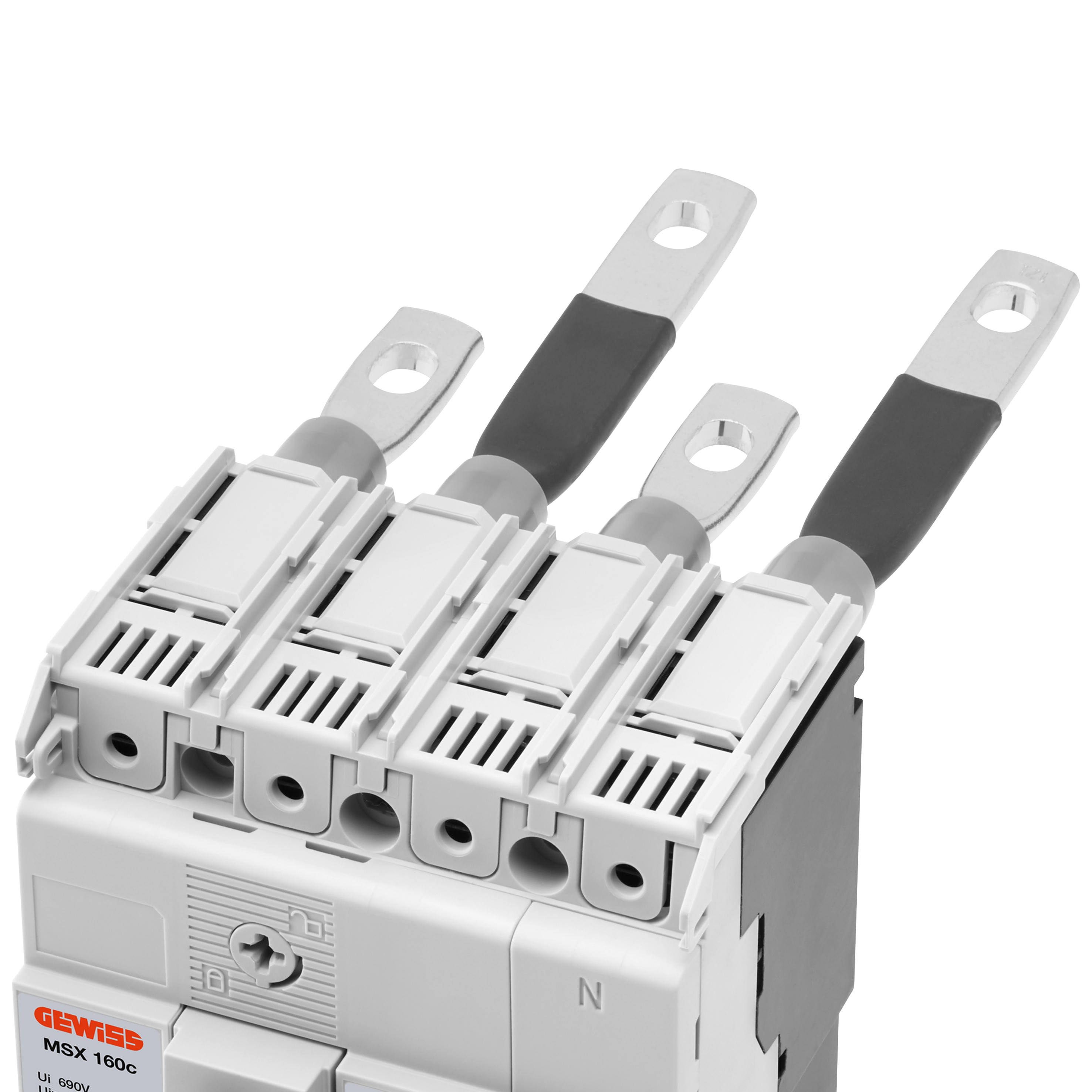 Gewiss - COPRITERMINALI POST RC 4P MSXE/M1000 - GWD8848