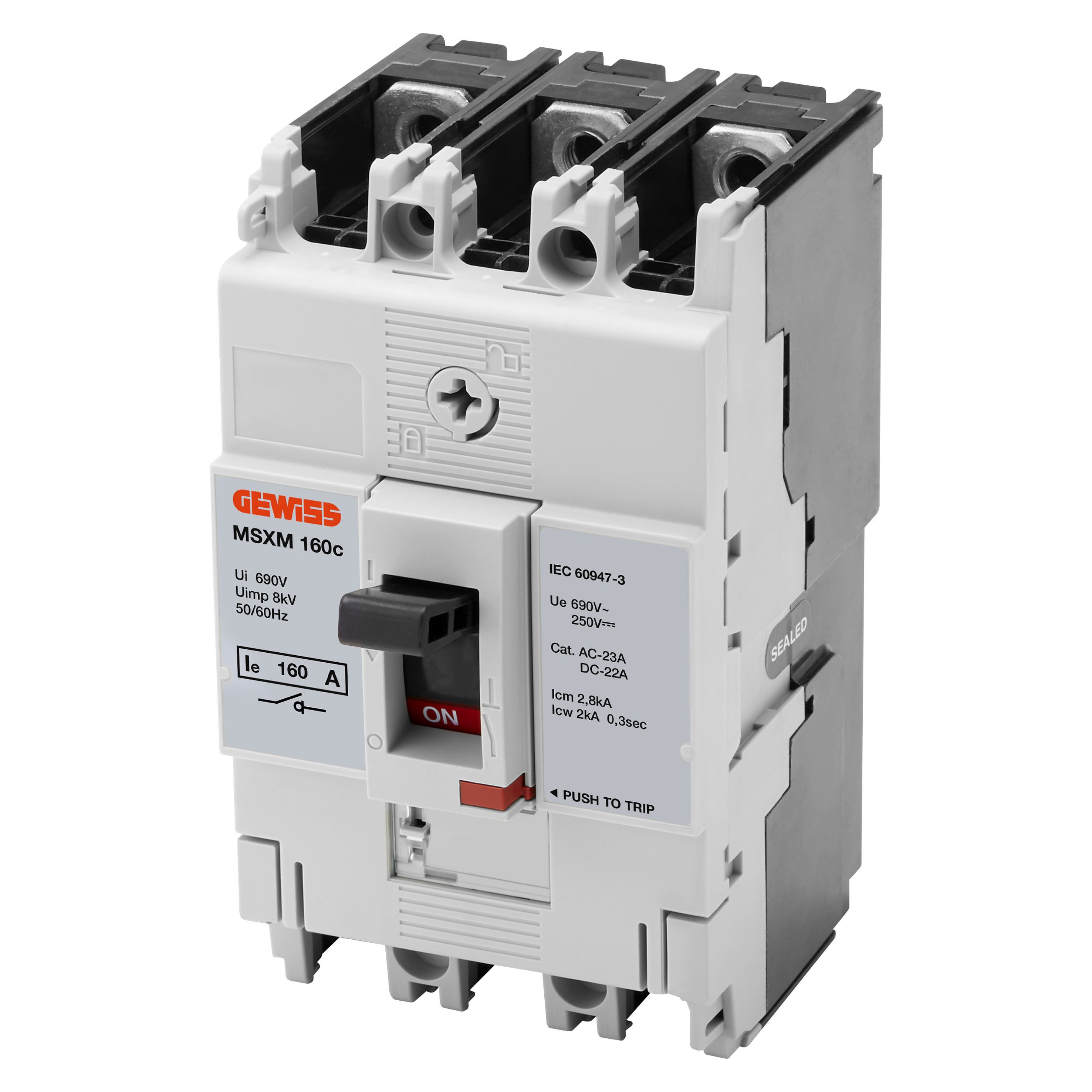 Gewiss - MSXM 160c 3P 160A Term.FC