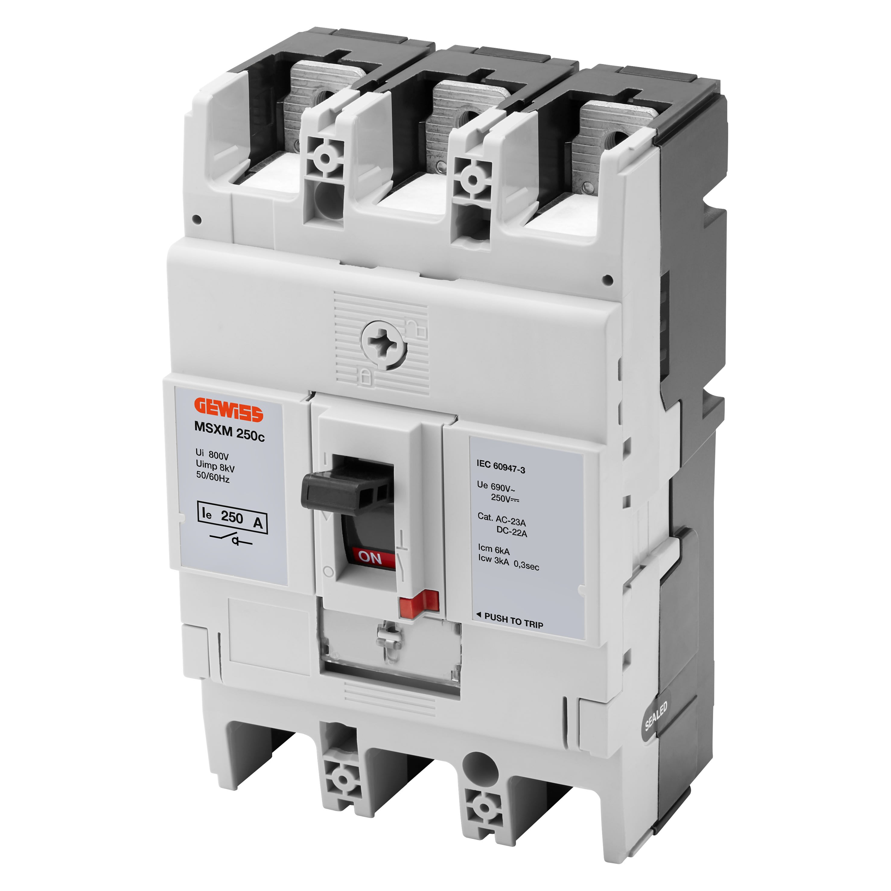 Gewiss - MSXM 250c 3P 250A Term.FC - GWD9443 -