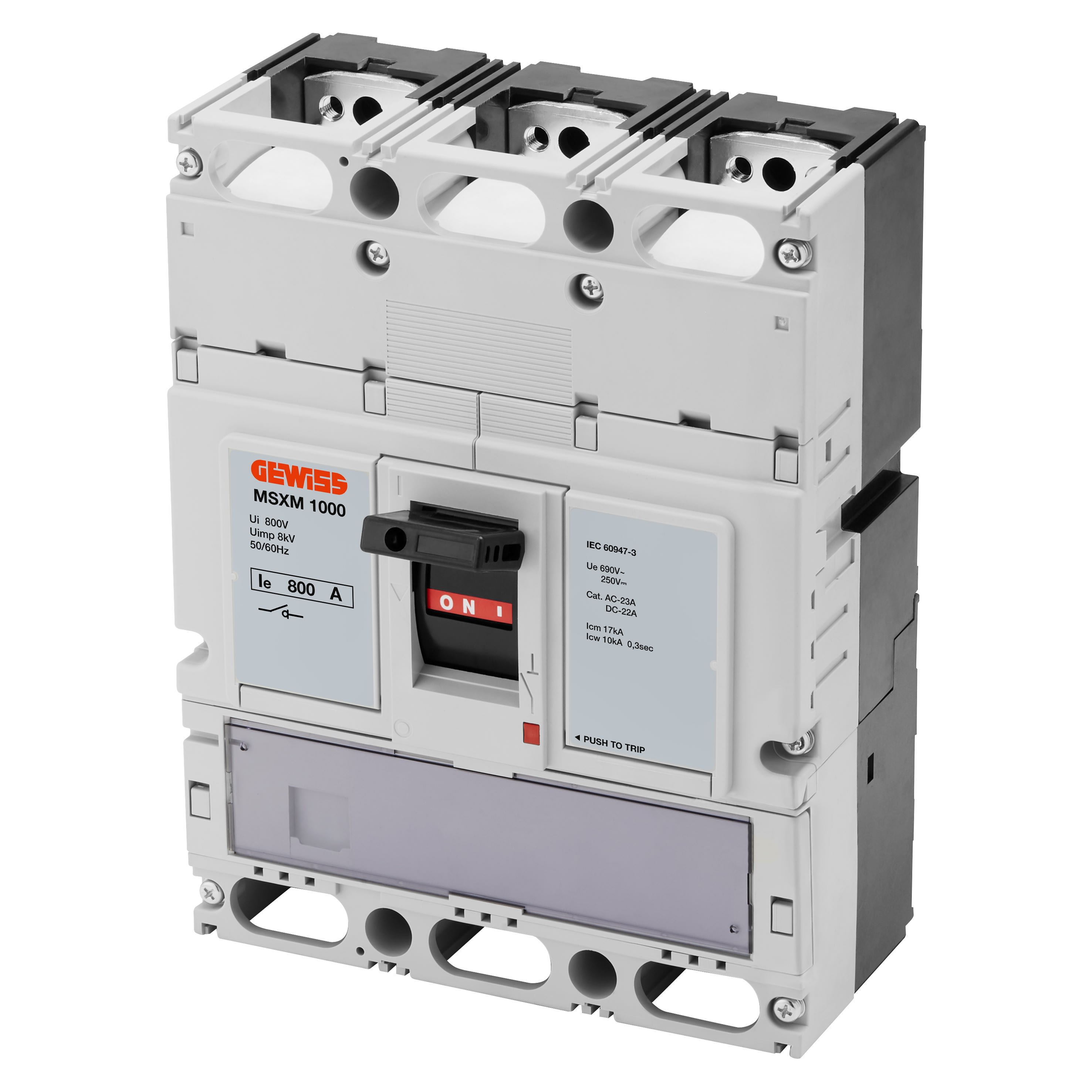 Gewiss - MSXM 1000 3P 800A Term.FC
