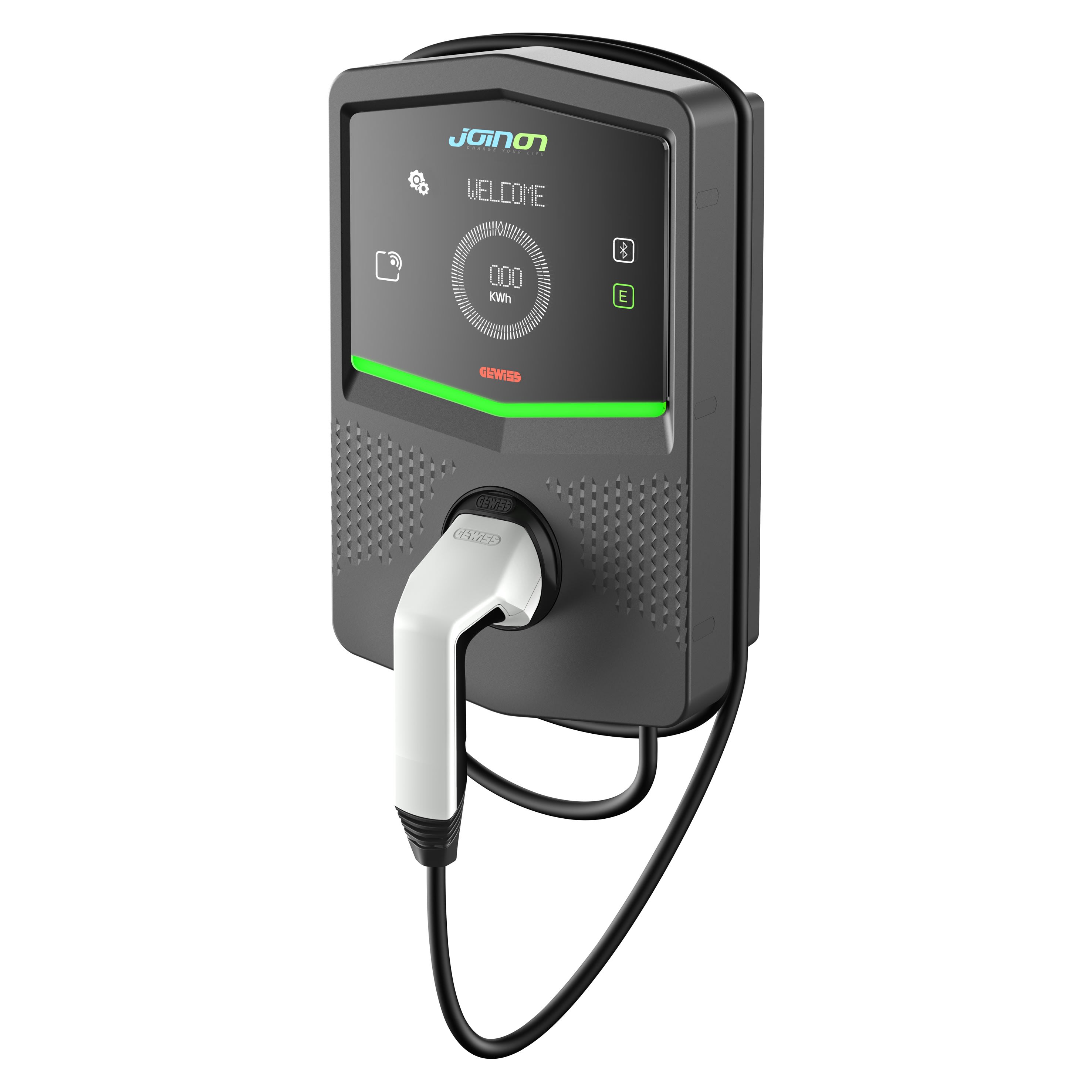 Gewiss - WB ICON PREM. RFID 7 kW T2C IP55