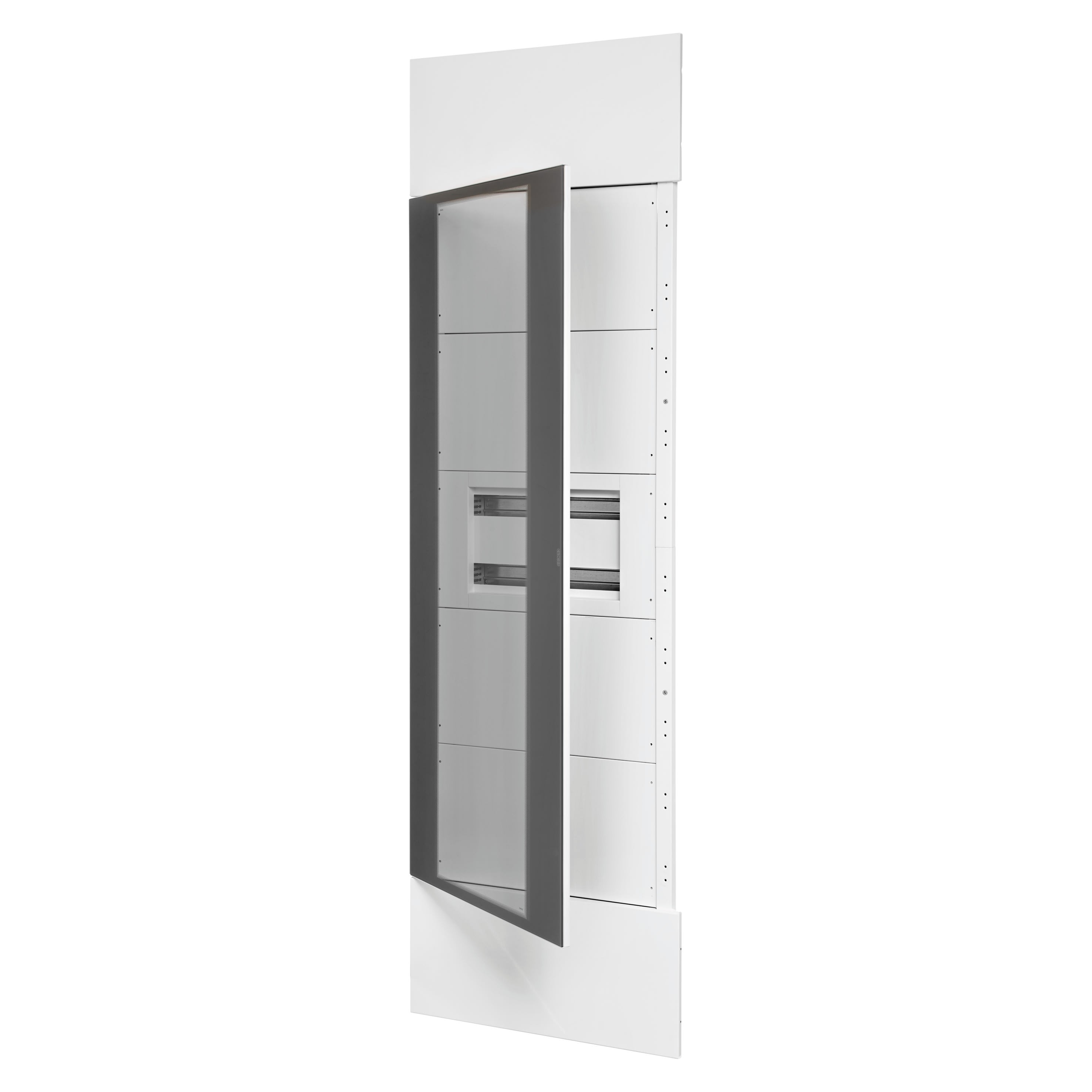 Gewiss - DOMO CENTER KIT H.2400 DOOR GLASS R.9003