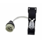 LCI - Douille GU10 CII connecteur auto. + repiquage + serre-câble