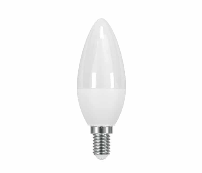 LCI - Lampe LED E14 candle dimmable TRIAC 6,5W 480lm 2700K 280° blanc