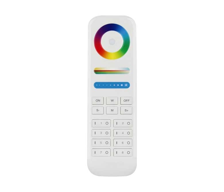 LCI - Télécommande 8 zones 2.4G - RGB+CW-WW