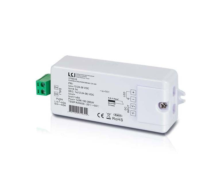 LCI - Contrôleur DALI PUSH 8A 12V-24V