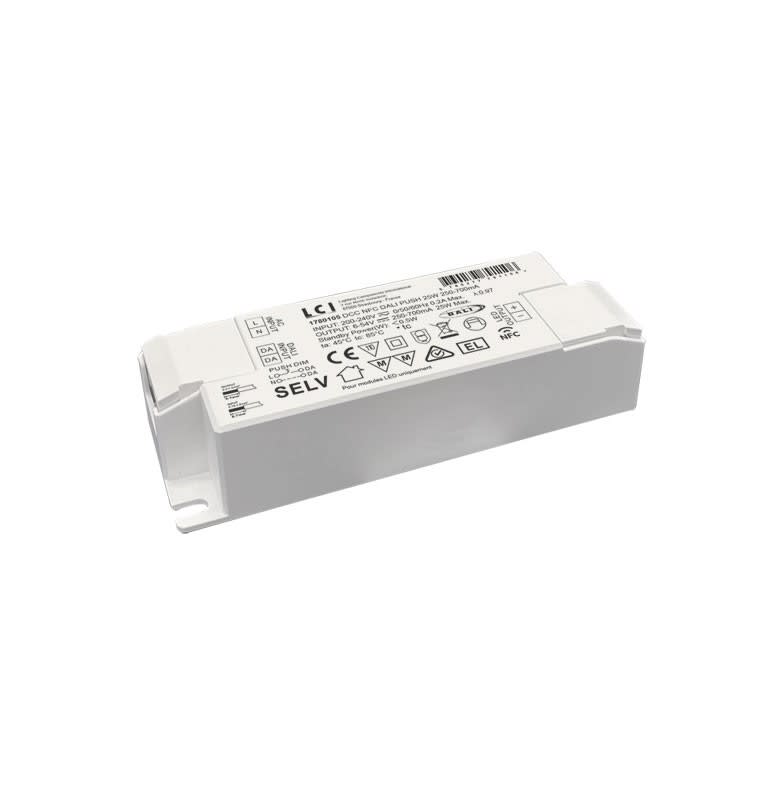 LCI - DCC NFC DALI PUSH 25W 250-700mA