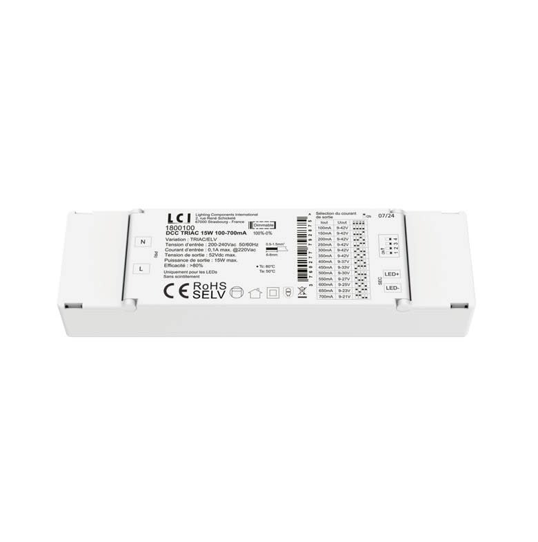 LCI - DCC TRIAC 15W 100-700mA