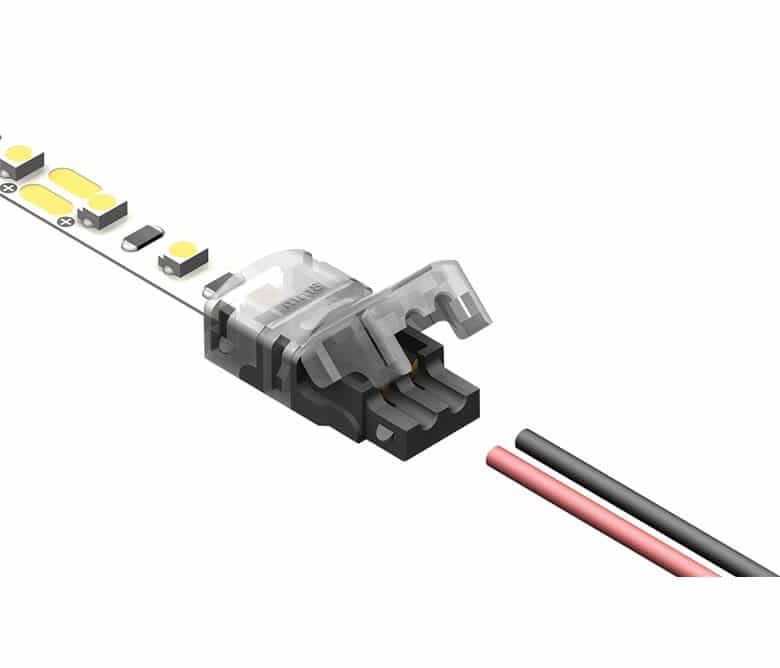 LCI - Connecteur 3 contacts ruban 10mm => 3 fils