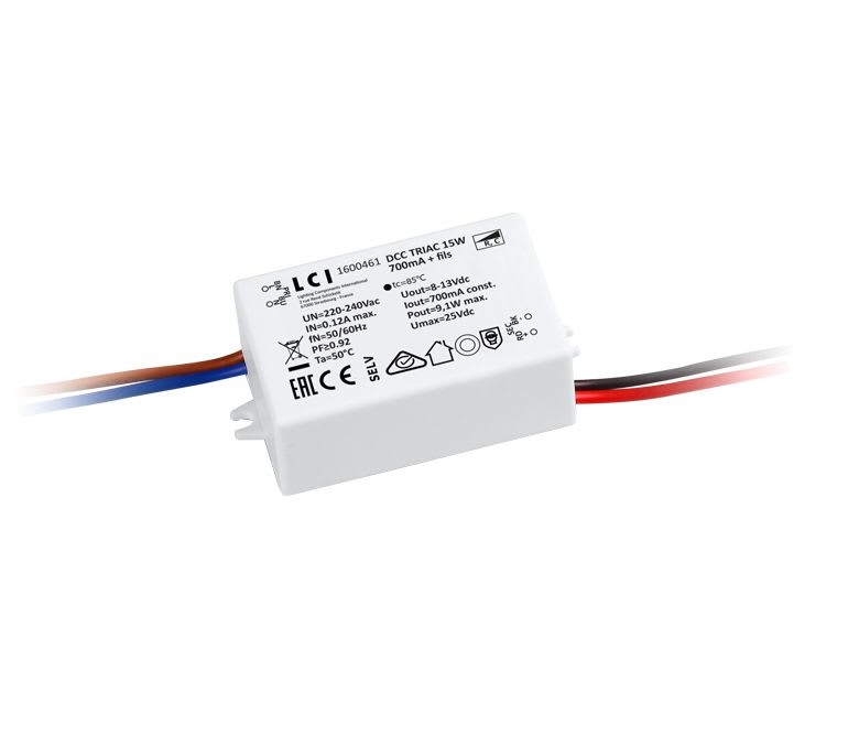 LCI - DCC TRIAC 15W 350mA + fils
